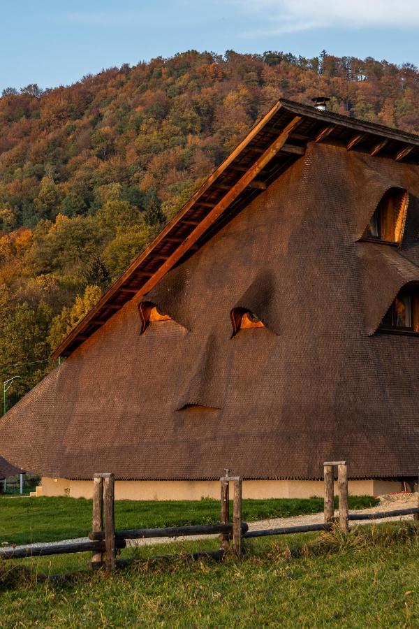 Готель Cuibul De Lemn Ришнов Екстер'єр фото